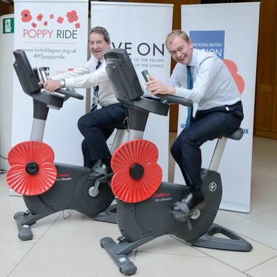 Poppy appeal bike ride