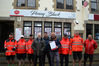 Tim is campaigning to save Sedbergh Delivery Office